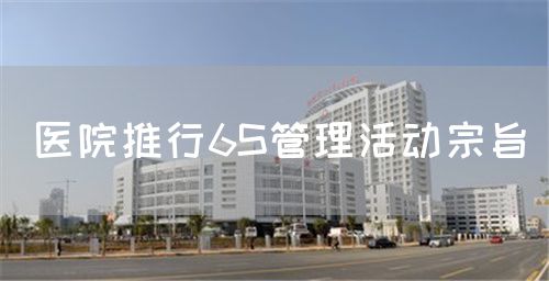 醫(yī)院推行6S管理活動宗旨(圖1)