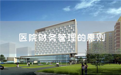 醫(yī)院財(cái)務(wù)管理的原則(圖1) 醫(yī)院財(cái)務(wù)管理的原則(圖1)