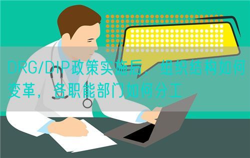 DRG/DIP政策實施后，組織結(jié)構(gòu)如何變革，各職能部門如何分工(圖1)