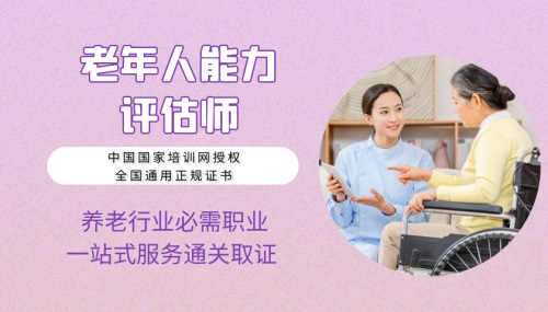 老年人能力評估師 老年人能力評估師